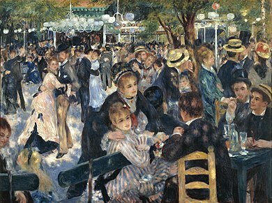 Bal au moulin de la Galette Pierre-Auguste Renoir