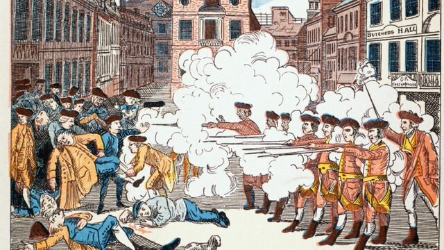 the Boston massacre