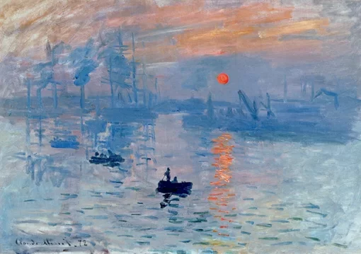 Impressione, Levar del sole; Monet