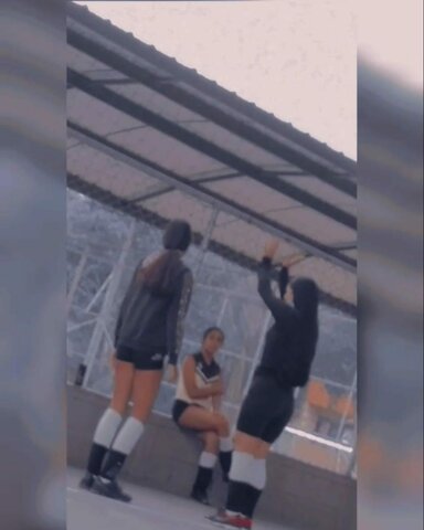Play volleyball