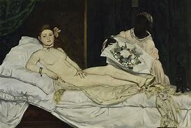 "Olympia", Edouard Manet