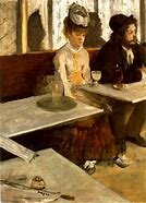 "L'assenzio", Edgar Degas