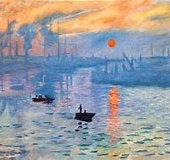 "Impressione, sole nascente", Claude Monet