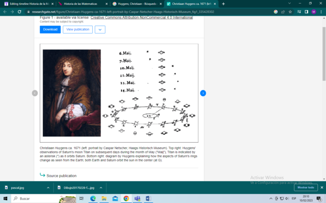 Huygens, Christiaan(La Haya, 1629-id., 1695)