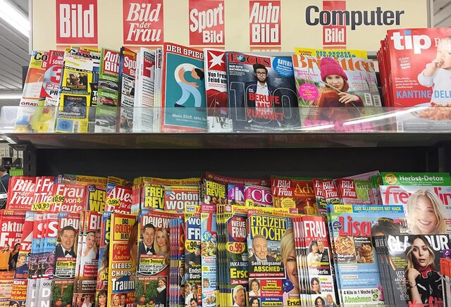 La entrada del consumo masivo y las revistas alemanas