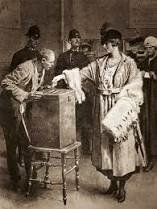 Voto femenino -Hito-