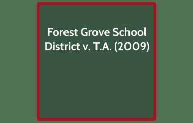 Forest Grove School District v. T.A.