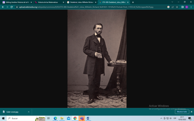 Dedekind, Julius Wilhelm Richard(Brunswick, Alemania)