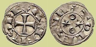 Primeras monedas de plata en la Edad Media.