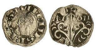 Primeras monedas de cobre en la Edad Media.