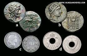 Primeras monedas de níquel en la Edad Moderna.