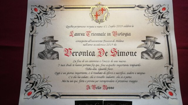 Laurea in biologia di William Afton