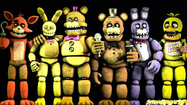 Secondo aggiornamento del Fredbear Family Diner