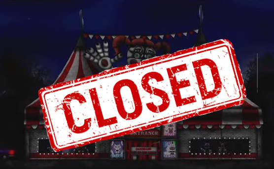 la chiusura del Circus Baby Pizza World