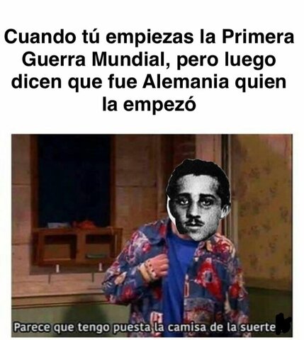 Asesinato del Archiduque Francisco Fernando (comienzo de pmg)