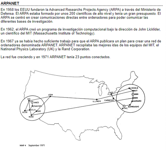 ARPANET el primer internet