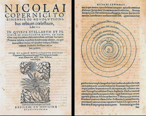 Copérnico muere e Inicia la Revolución Científica