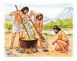 Inicio de la fundición