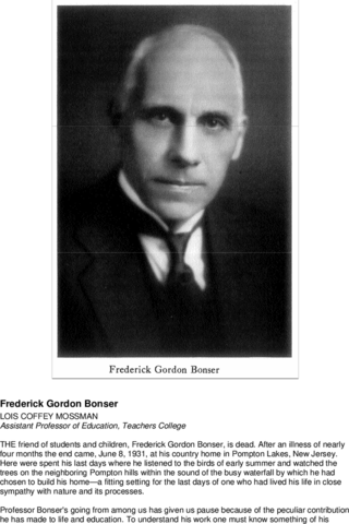 F. Gordon Bonser