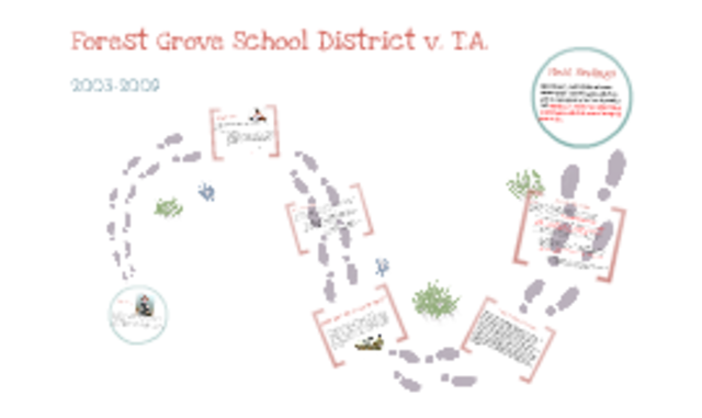 Forest Grive School District vs. T.A.