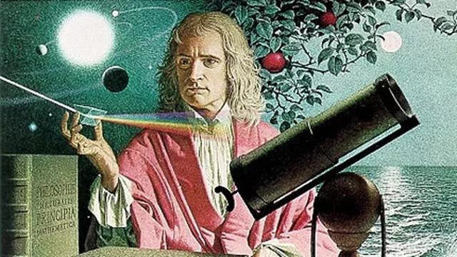 Hombros de Gigantes - Isaac Newton