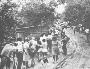 Esfuerzos de los organismos de socorro