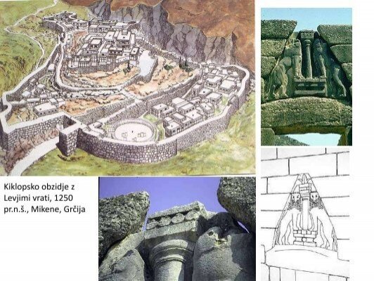 Kiklopsko obzidje v Mikenah