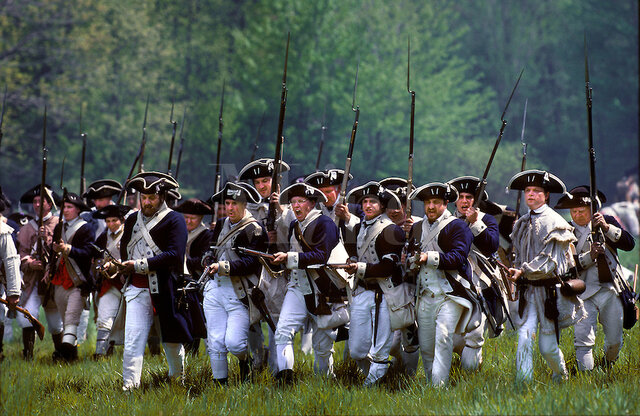 Début de la guerre d'indépendance des États-Unis