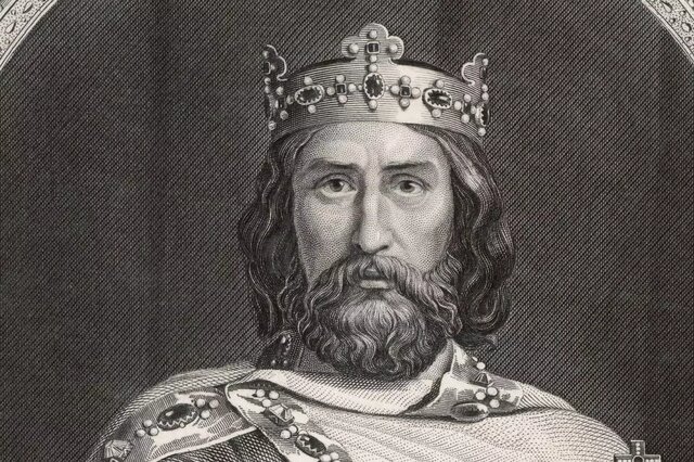 Charlemagne sacré empereur par le Pape.