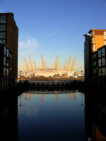 Millenium Dome: Eminencia del textil.