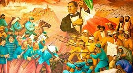 Timeline: Segunda intervencion francesa y triunfo de la republica