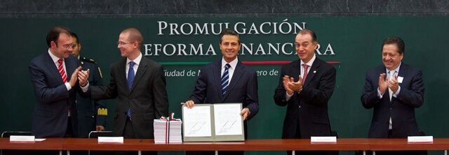 Reforma financiera de México.