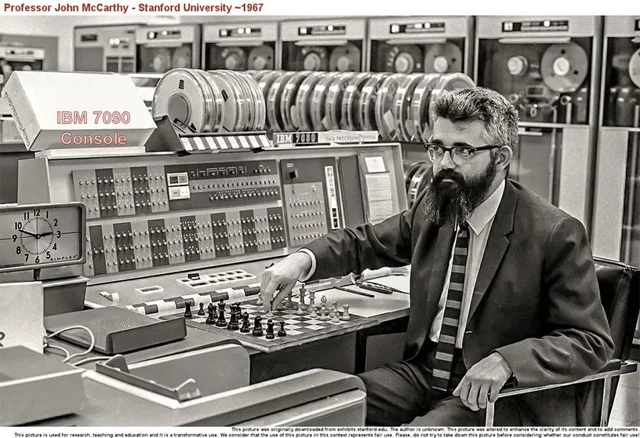 El autor de la teoría de la inteligencia artificial fue John McCarthy