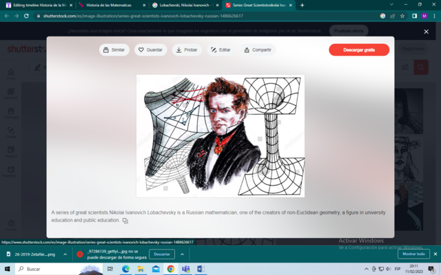 Lobachevski, Nikolai Ivanovich(Nizhni Novgorod, RusiaKazán)