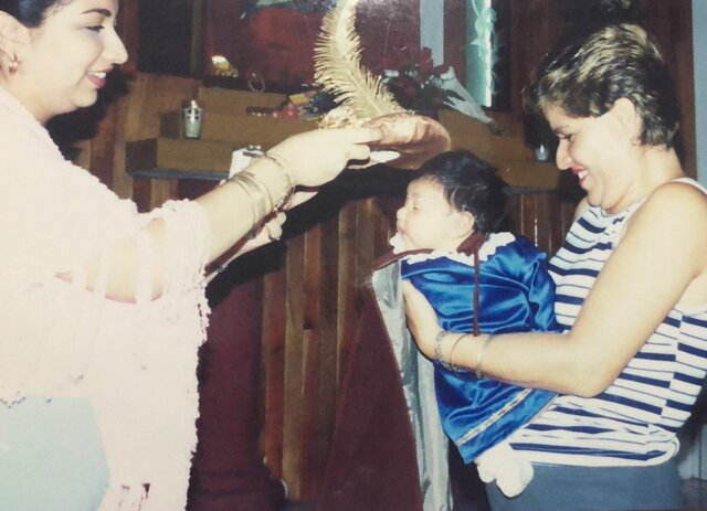 mi presentacion al templo