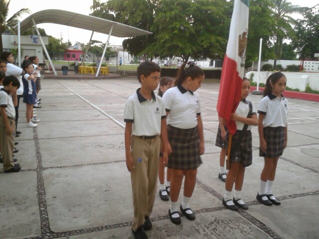 primera vez de abanderada