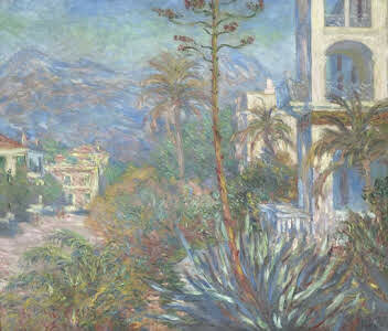Ville a Bordighera; Monet