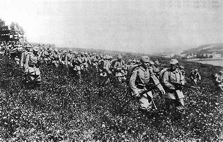 El imperio alemán invade Bélgica