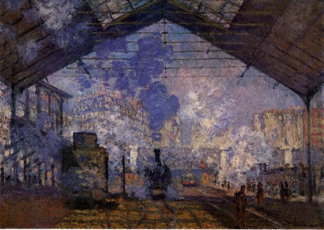 La stazione Saint-Lazare