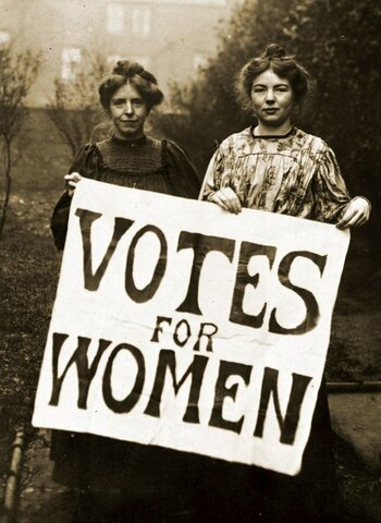 Women gained the right to vote in 1920