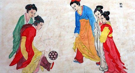 El fútbol en la antigua China