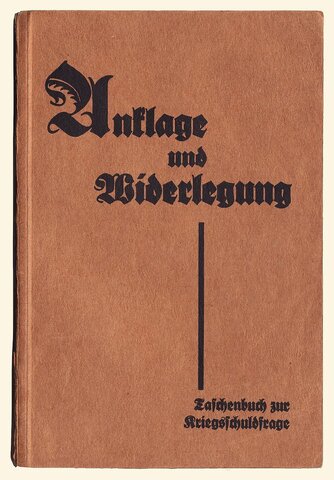 The Kriegsschuldfrage