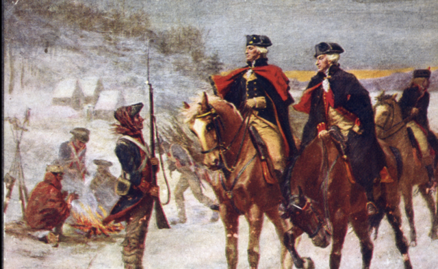 The battle of Valley Forge