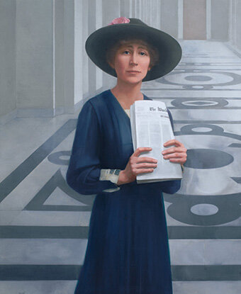 The Swearing-In of the First Woman Elected to Congress, Representative Jeannette Rankin of Montana