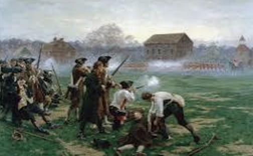 The Battle of lexington and Concord