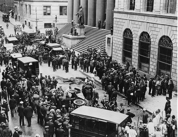 The U.S. sustained what was then its worst terrorist attack in 1920.