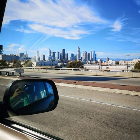 Primer viaje a los Angeles