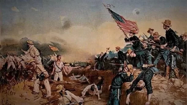 ESTADOS UNIDOS DECLARA LA GUERRA A ESPAÑA