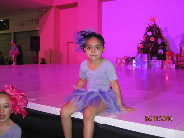 comencé a practicar el ballet