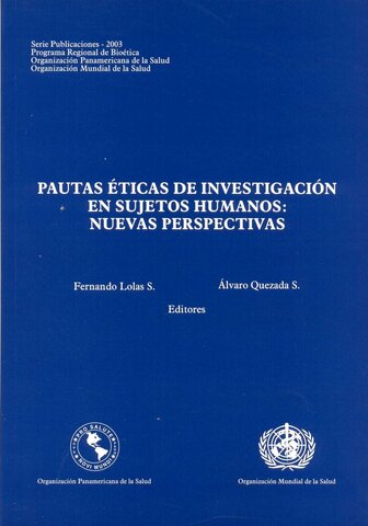 Primer departamento de Ciencias humanas y Comité para el control de experimentacion sobre sujetos humanos
